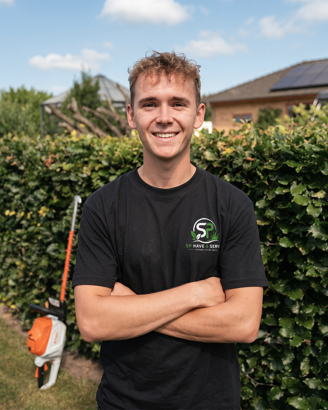 Noah Pedersen fra SP Have & Service
